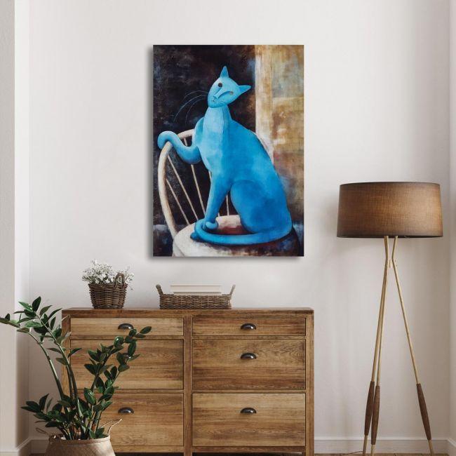 Canvas print Modigliani's cat, Modigliani A. C.