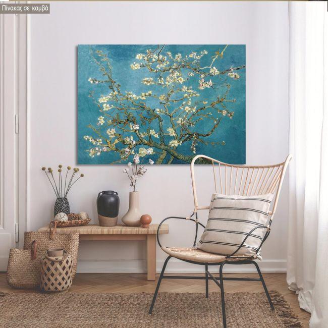 Canvas print Blossoming almond tree, Vincent van Gogh