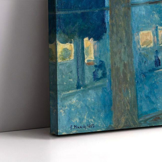 Canvas print Kiss by the window, Munch Edvard