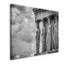 Canvas print Caryatides grayscale