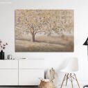 Canvas print, Autumn tree, golden leaves