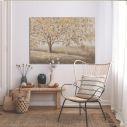 Canvas print, Autumn tree, golden leaves