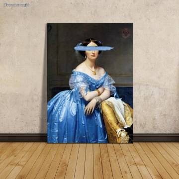 Πίνακας ζωγραφικής Reart I Princesse de Broglie, Ingres J. A. D