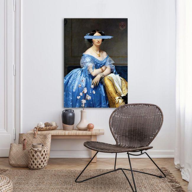 Canvas print Reart IPrincesse de Broglie, Ingres J. A. D.