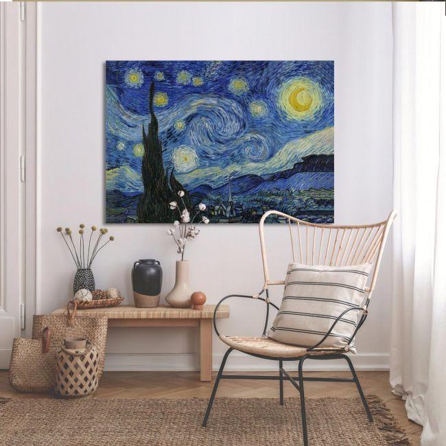 Canvas print Starry night, Vincent van Gogh