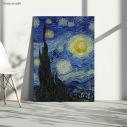 Canvas printStarry night detail, Vincent van Gogh