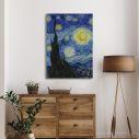 Canvas printStarry night detail, Vincent van Gogh