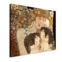 Canvas print Mother and twins (detail), Klimt G.