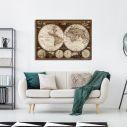 Canvas print World vintage map I