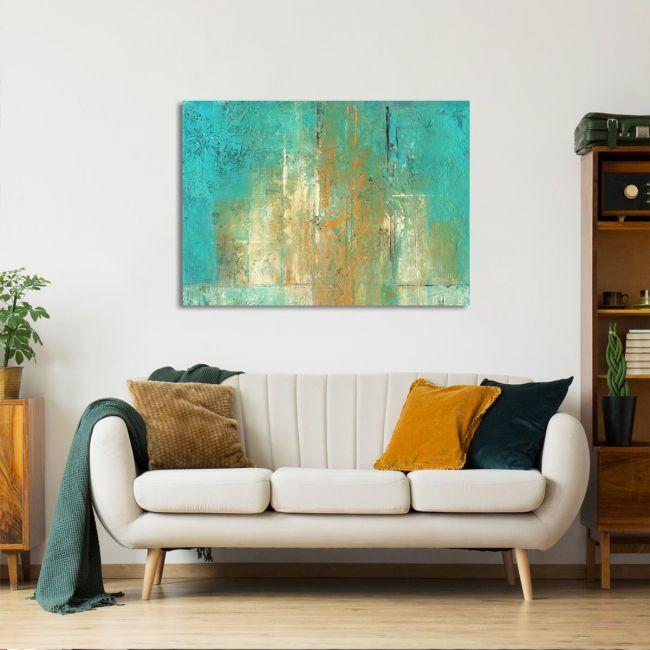 Πίνακας σε καμβά αφηρημένος, Abstract acrylic painting