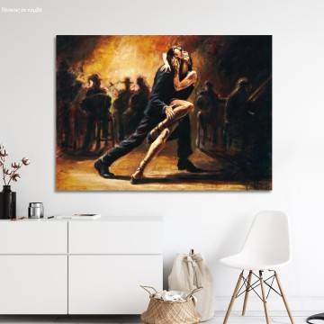 Canvas print Tango