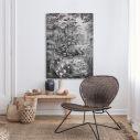 Canvas print, Jungle Landscape in gravure
