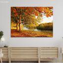 Πίνακας σε καμβά Φθινοπωρινό δάσος, Beautiful autumn