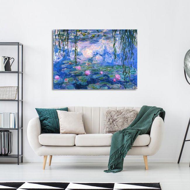 Canvas print Water lilies 1916 art II, Monet