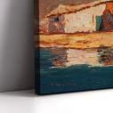Canvas printOld fisherman's house near water, Oikonomou