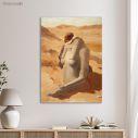 Canvas print Child behind a sculpture, Rallis