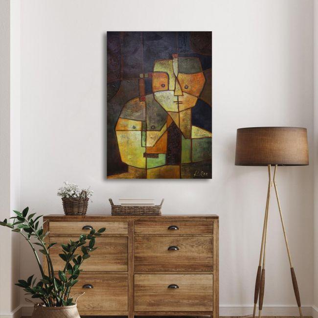 Πίνακας ζωγραφικής Two heads, Klee P.