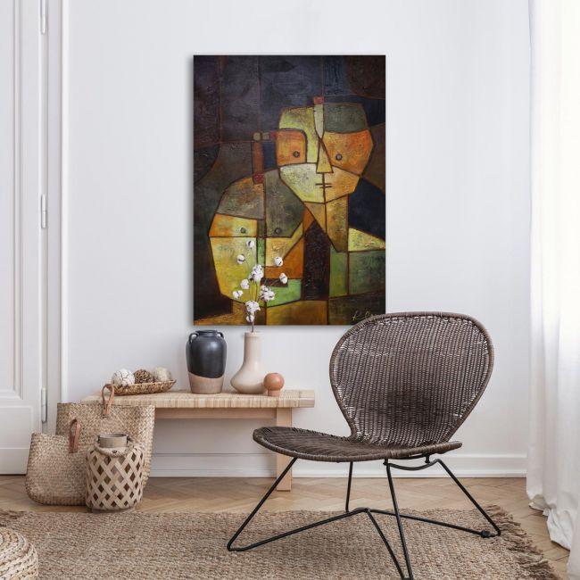 Πίνακας ζωγραφικής Two heads, Klee P.