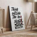 Canvas print Think outside the box painting Framed canvas View 20