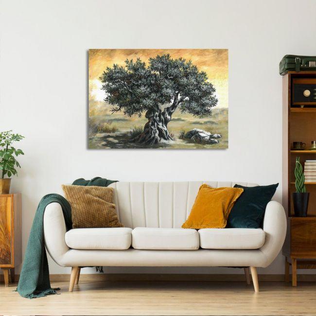 Canvas print Olive tree
