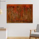 Canvas print The dance of the muses, Gizis