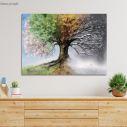Canvas print Four season tree