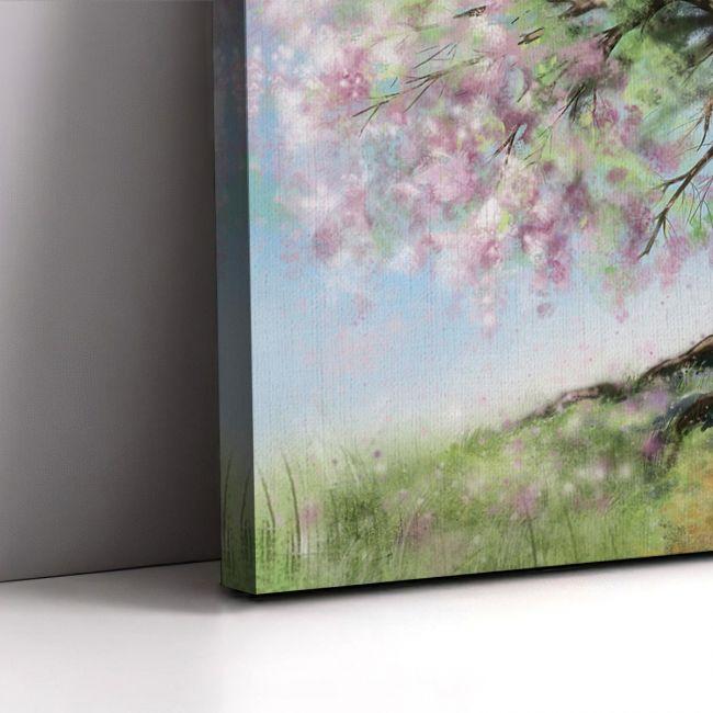 Canvas print Four season tree