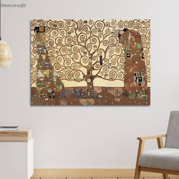 Canvas print Tree of life, Klimt Gustav