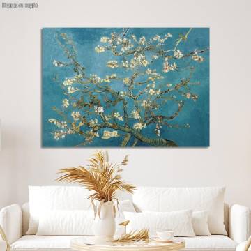 Πίνακας ζωγραφικής Blossoming almond tree, Vincent van Gogh