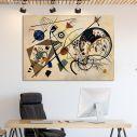 Canvas print Transverse line, Kandinsky W.