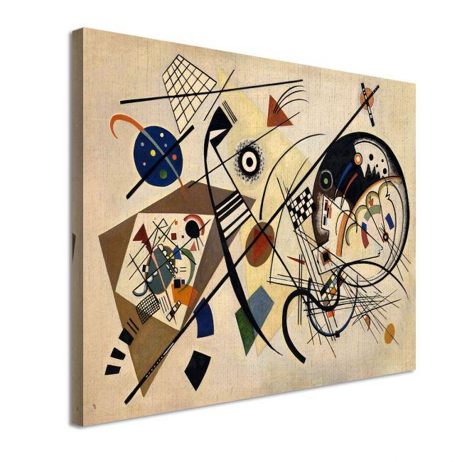 Πίνακας ζωγραφικής Transverse line, Kandinsky W.