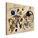 Canvas print Transverse line, Kandinsky W.