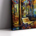 Canvas print Rain reflections,3 panels