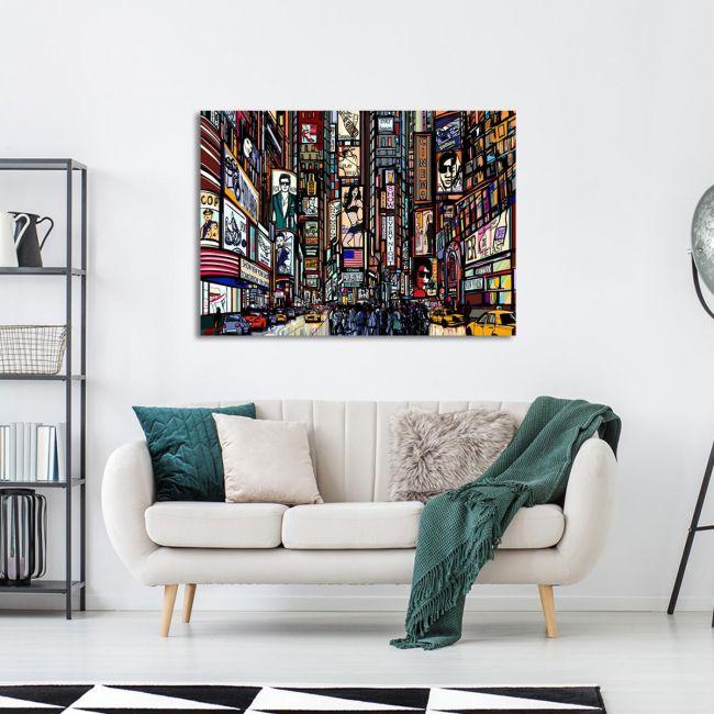 Canvas print Cityscape vector art