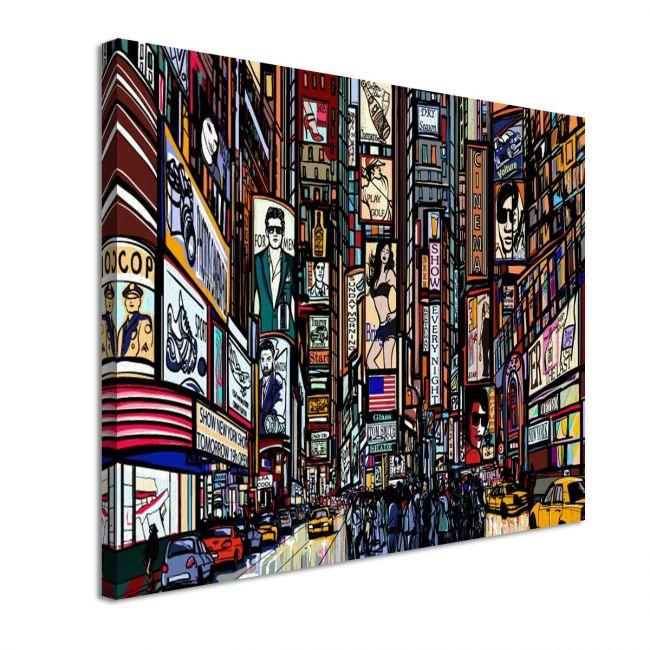 Canvas print Cityscape vector art