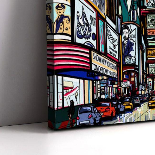 Canvas print Cityscape vector art