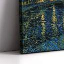 Canvas print Starry night over the Rhône, Vincent van Gogh