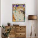 Canvas print Mother and child, Klimt Gustav