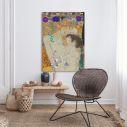 Canvas print Mother and child, Klimt Gustav