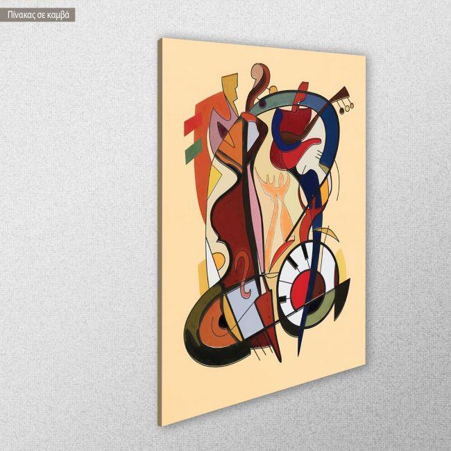Πίνακας σε καμβά Tribute to Kandinksy II