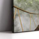 Canvas print Jungle bridge,3 panels