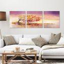 Canvas print Autumn wind,3 panels