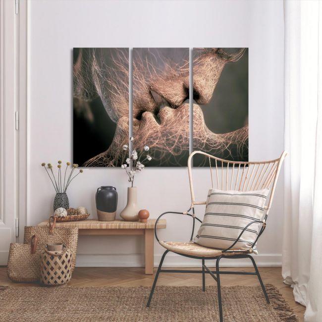 Canvas print Roots,3 panels