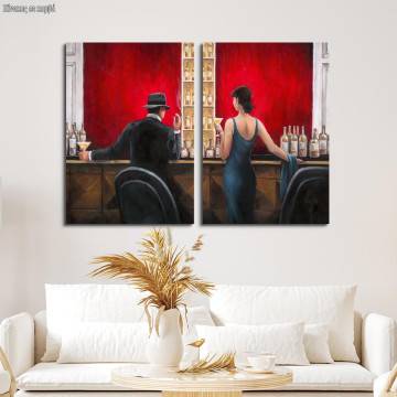 Canvas print We, two panels