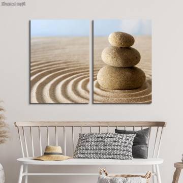 Canvas print Harmony, two panels