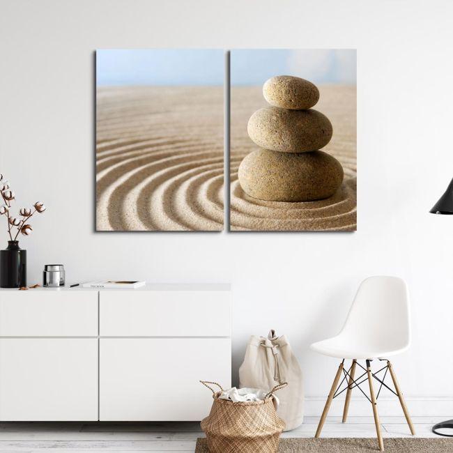 Canvas print Harmony, two panels