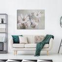 Canvas print, Pink magnolia blossom