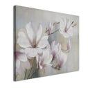 Canvas print, Pink magnolia blossom
