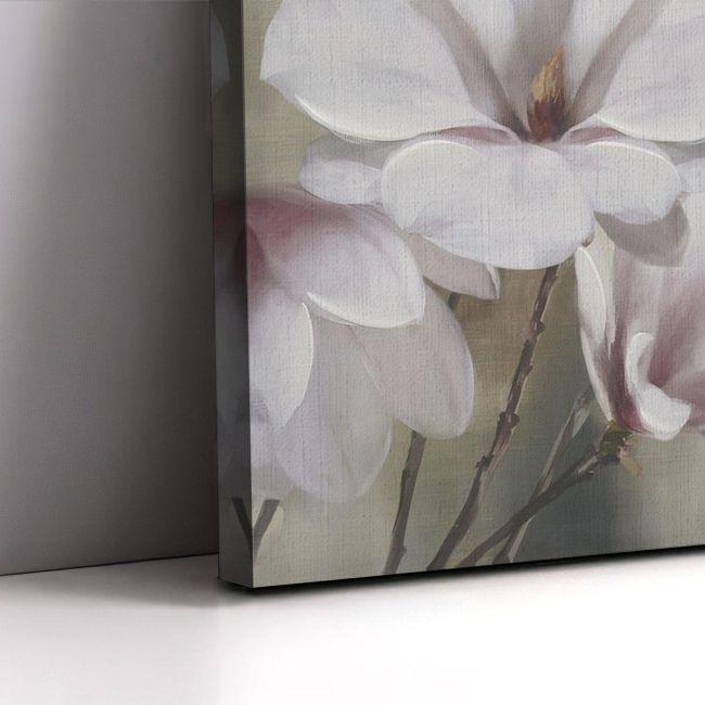 Πίνακας σε καμβά Pink magnolia blossom