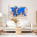 Abstract painting map II reart(original by Pollock J)